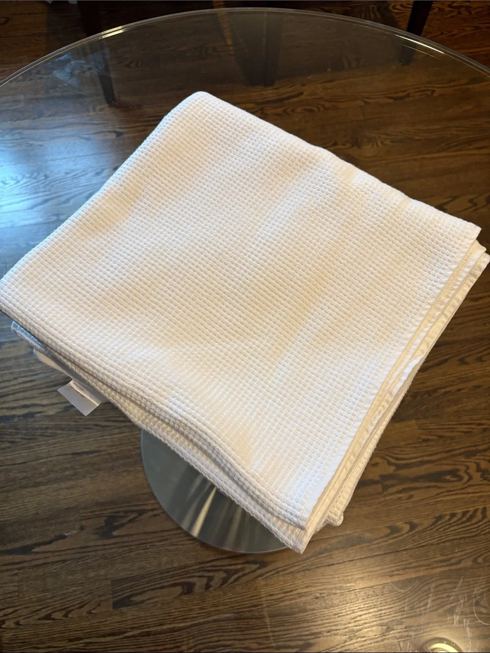 QUINCE Turkish Waffle Terry Bath Towel (Set of 2) White
